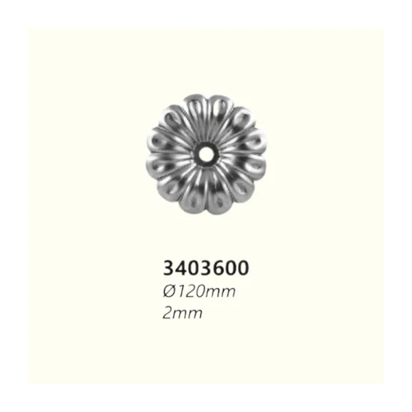 Розетка 3403600 (2 mm), D=120 mm