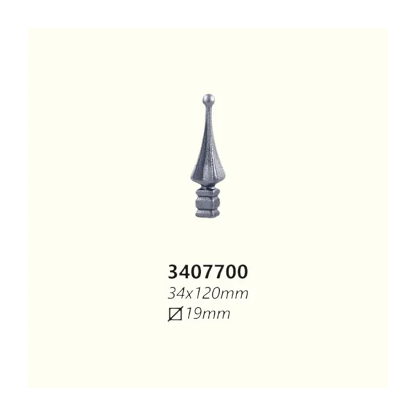 Връх от ковано желязо 3407700 (19 mm), 34*120 mm