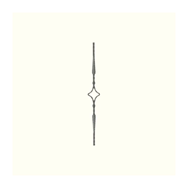 Декоративен прът от ковано желязо TK189 (11,5*11,5mm), 105*800 mm