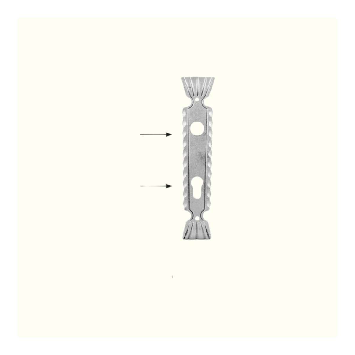 Розетка за брава 3426801 (3 mm), 56*260 mm