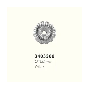 Розетка 3403500 (2 mm), D=100 mm - изглед 1