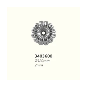 Розетка 3403600 (2 mm), D=120 mm - изглед 1
