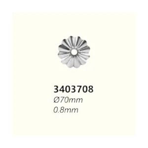 Розетка 3403708 (0,8 mm), D= 80 mm - изглед 1