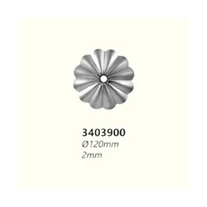 Розетка 3403900 (2 mm), D=120 mm - изглед 1