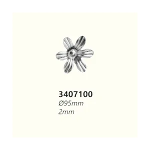 Розетка 3407100 (2 mm), D= 95 mm - изглед 1