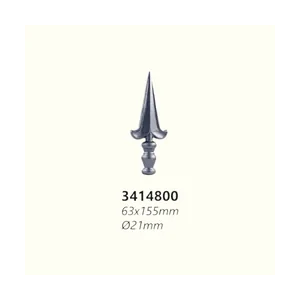Връх от ковано желязо 3414800 (D= 21 mm), 65*155 mm - изглед 1