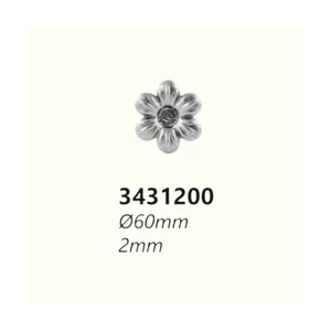 Розетка 3431200 (2 mm), D= 60 mm - изглед 1