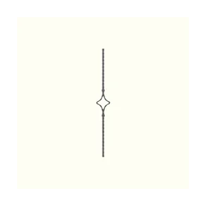 Декоративен прът от ковано желязо TK 109 (11,5*5,5 mm) 105*800 mm, 105*800 mm - изглед 1