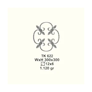 Пано за вграждане TK621 (5,5*11,5 mm), 300*300 mm - изглед 1