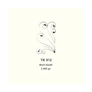 Пано за вграждане TK912 (5,5*11,5 mm), 50*80 mm - изглед 1
